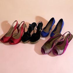 Lot of 4 Women's Heels