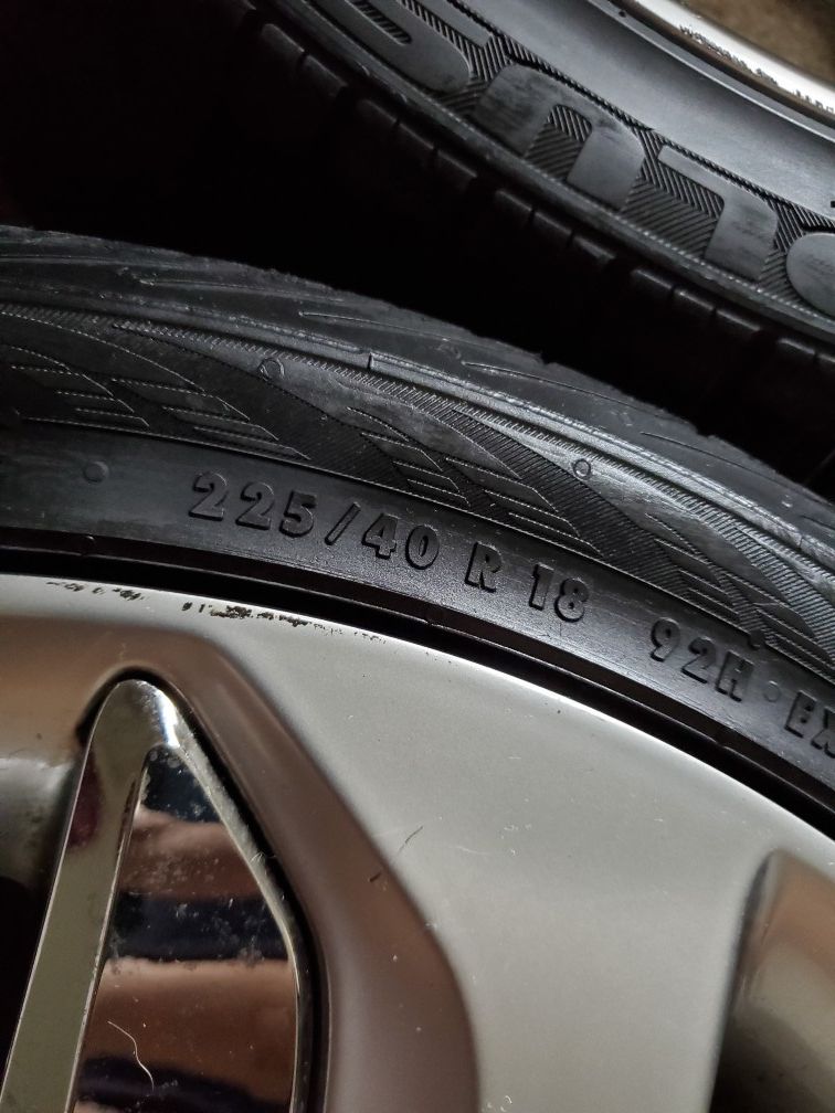HYUNDAI VELOSTER 20132015 ALUMINUM WHEEL; 18 x 7.5; 49MM OFFSET; 5