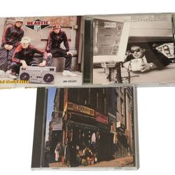 Beastie Boys 3 CD Lot Paul's Boutique Solid Gold Hits Clean Ill Communication