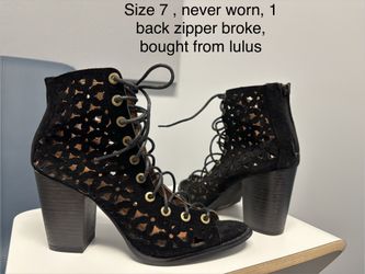 All Sandals Heels For One Price Size 7 7.5 