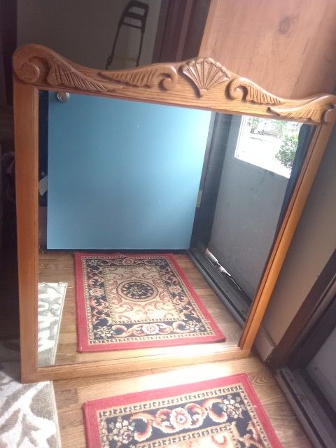 Antique Large Dresser Mirror. Price Reduced