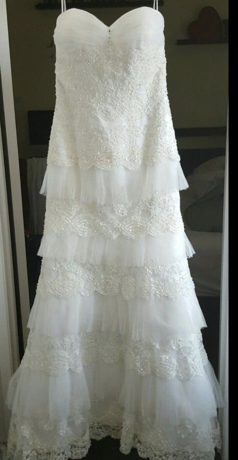Mia Solano Wedding Dress Size10