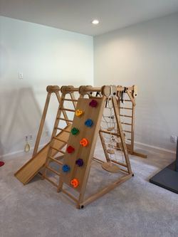 Avenlur Chestnut indoor foldable jungle gym