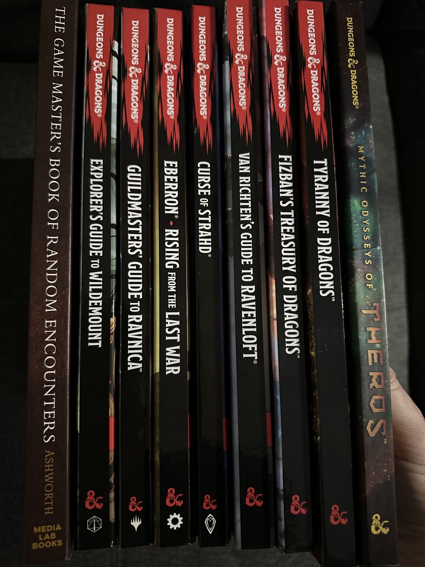 Dungeons And Dragons D&D 5e Ttrpg Book Collection
