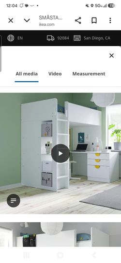 FREE IKEA SMÅSTA Loft Bed with Storage