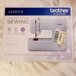 Brother Lightweight Full Size Sewing Machine LX3817A