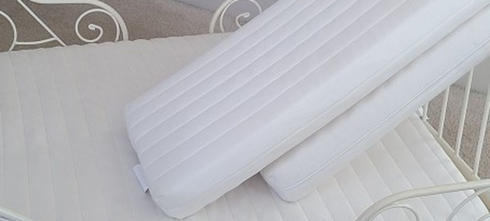 Great Condition- IKEA Toddler Bed (w/ Mattress Extensions For Growth), White