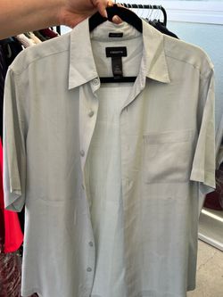 100% Mens silk shirt