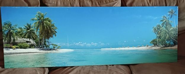 Canvas Print of Tropical Beach