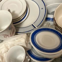 Tea Party? Miscellaneous T Party Cups And Dishes 
