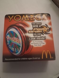 2000 Yomega Yoyo, McDonalds # 5 Firestorm Red