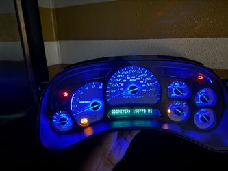 Silverado 02-04 cluster