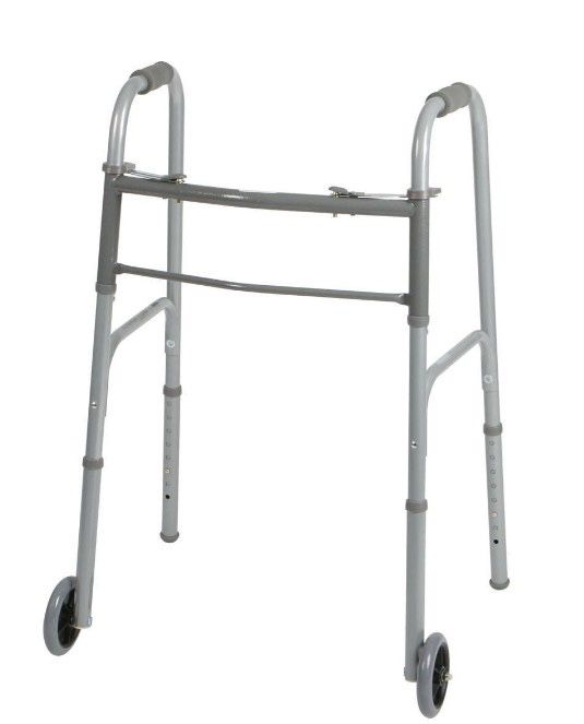 Two Button Folding Walker