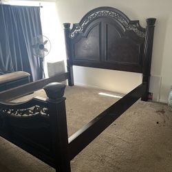 King Size Head Board And Rails