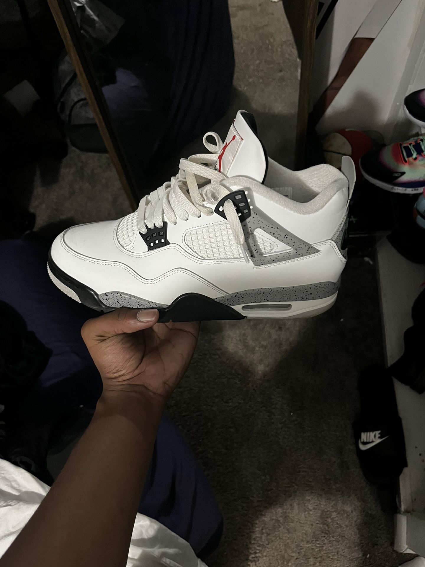 Jordan 4 White Cement 2025