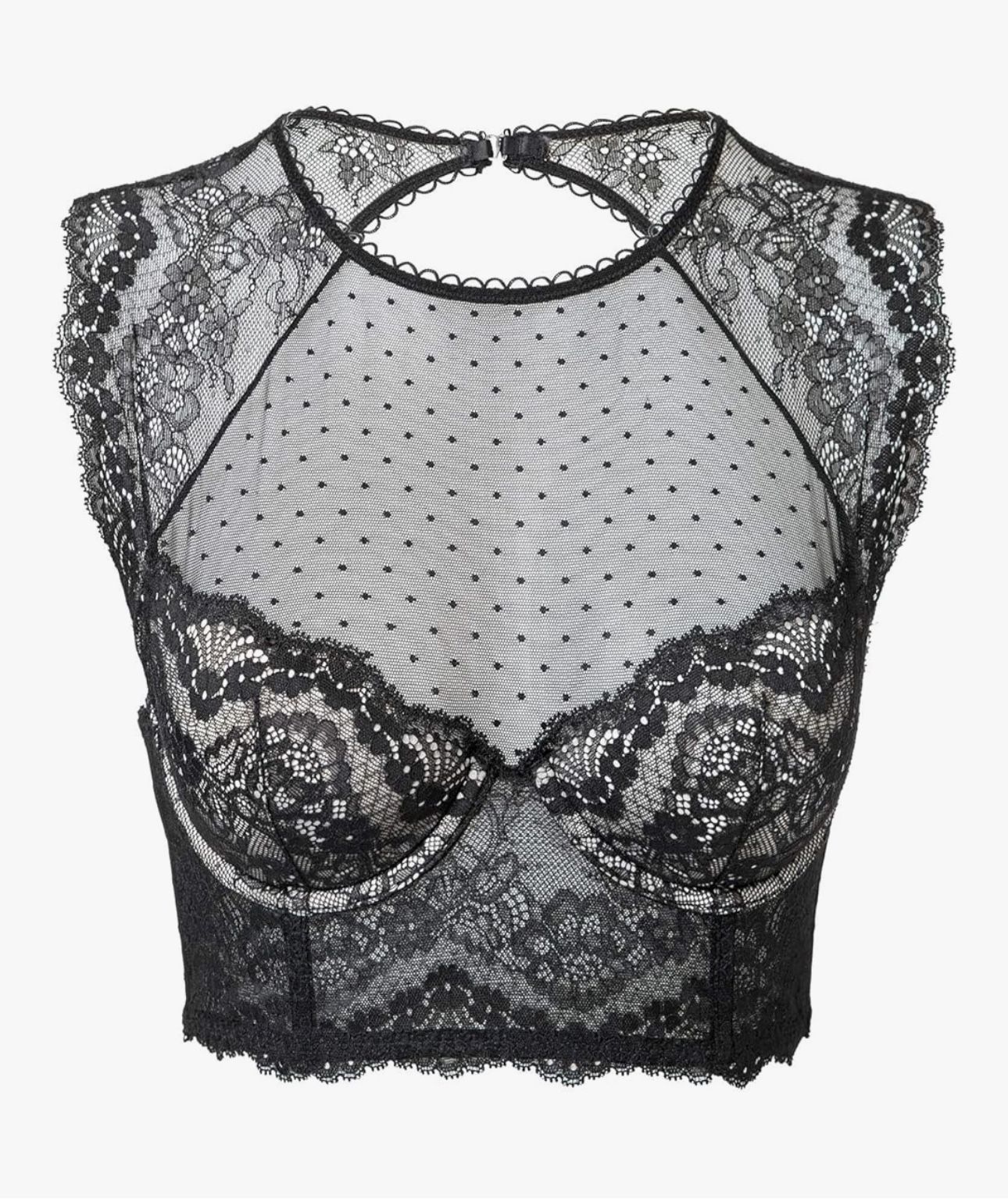 Lace Corset Top Sexy Bralette Bustier Bra