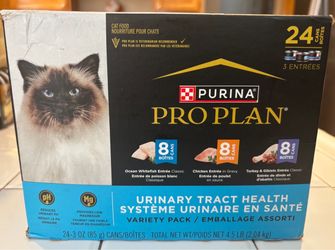 Purina pro plan urinary track health, wet cat food (Read description)