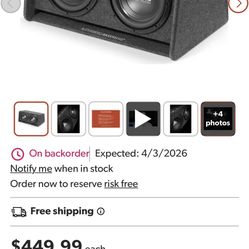 JL Audio BassWedge Dual 12" Ported Enclosure 600W RMS 22