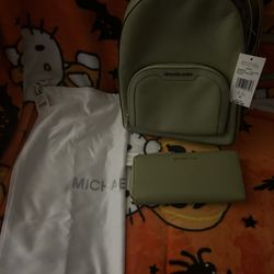 Green Michael Kors Bag