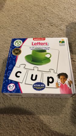 Match It Letters Puzzle