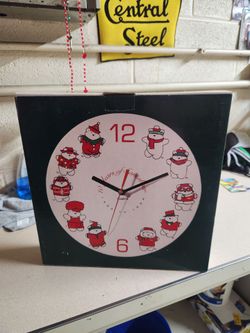 Vintage Christmas clock