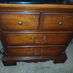 Wooden Nightstand 