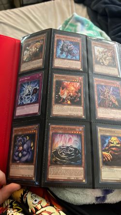 Full binder of yu-gi-oh cards with some rare