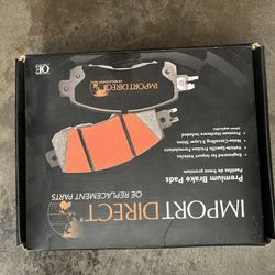 Brand New Import Direct Premium Brake Pads – Never Used!