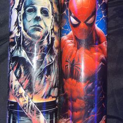 Spider man & Michael Myers tumblr