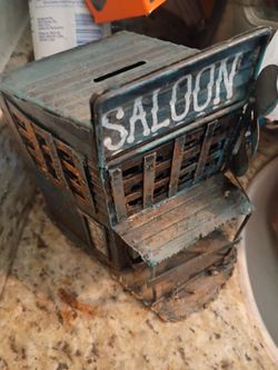 1970 Vintage Tin piggy Bank