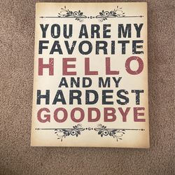 Home Decor Sign