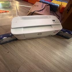 HP Deskjet 3755 White All-in-one Wireless Printer With Mobile Printing