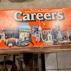 Milton Bradley Careers 70s Board Game