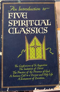 Vintage 1955 An Introduction to Five Spiritual Classics Paperback Book