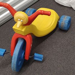 Vintage Sesame Big Wheel 