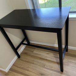 Wooden Bar Height Table 42”