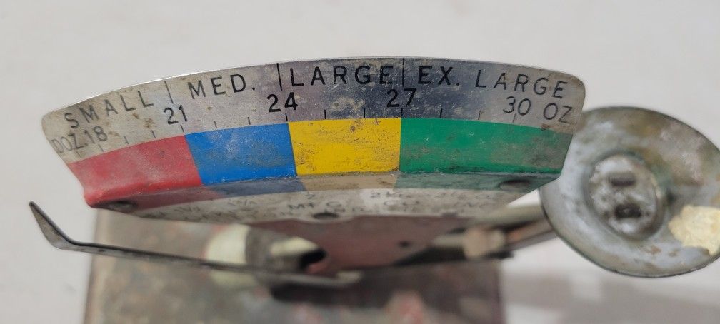 ANTIQUE EGG SCALE