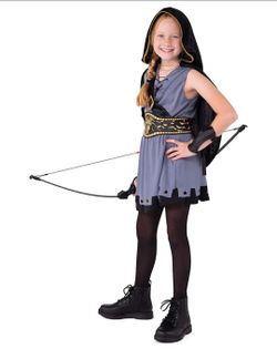 Girls Archer Huntress Halloween Costume