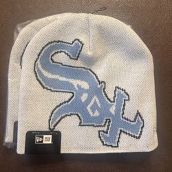 Supreme White Sox Beanie
