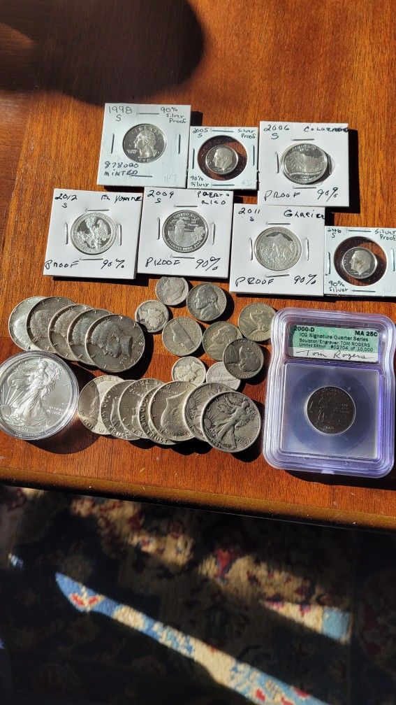12/9/25 LOT SILVER COINS 🔥