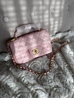Pink Channel bag