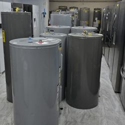 Electric And Gas Water Heater With 1 Year Warranty Garantia Por Escrito  $249 And Up