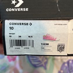 Brand New Pink Converse All Star Shoes
