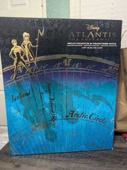 2026 Disney D23 Exclusive Atlantis 25th Anniv. Milo & Kida LE Doll Set Inhand