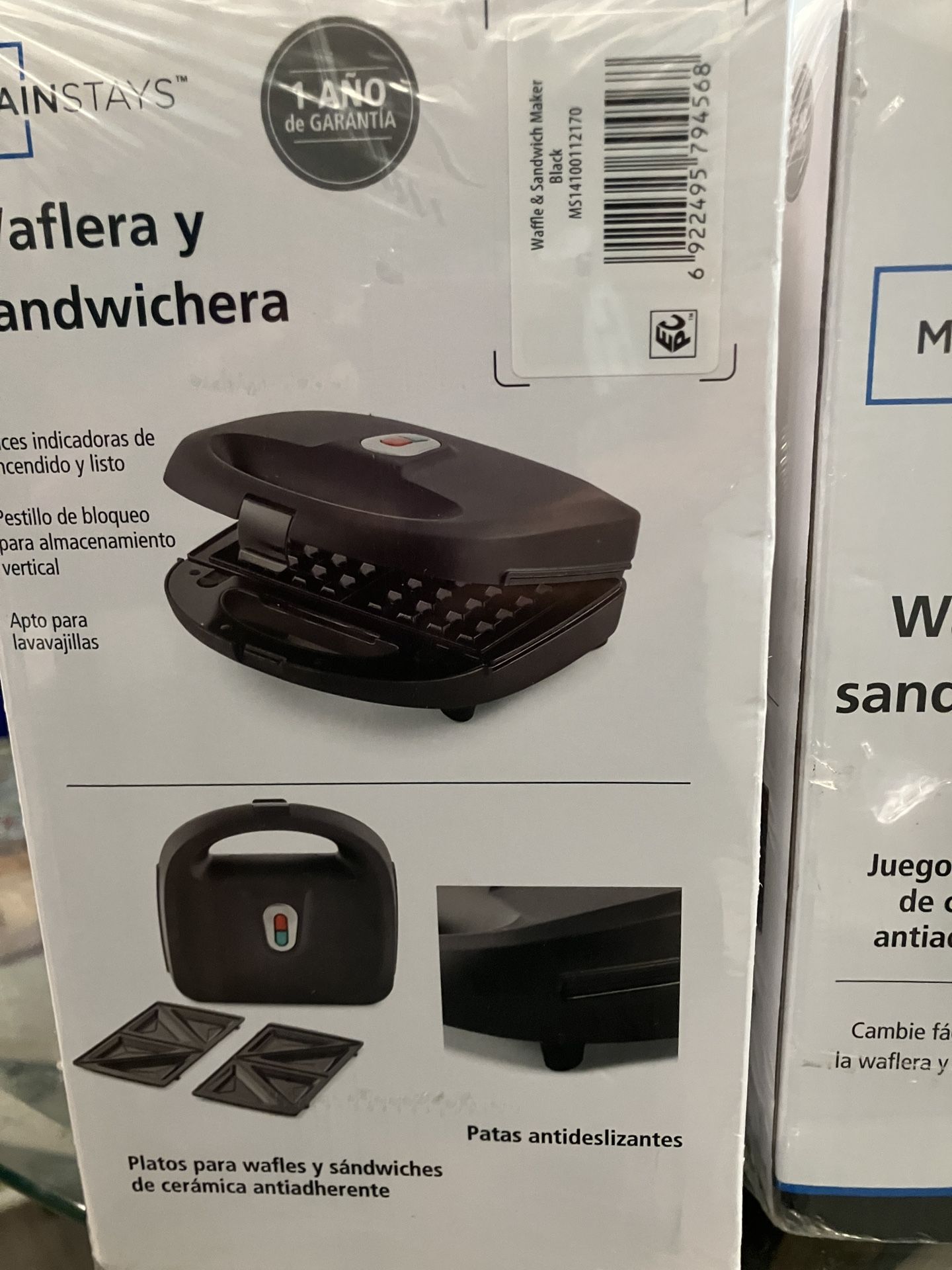 Waffle/sandwich Maker