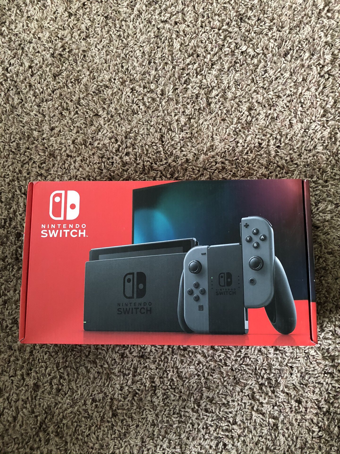 Nintendo Switch with Gray JoyCon