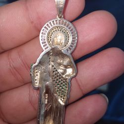 Real 925 silver 12-13gram pendant