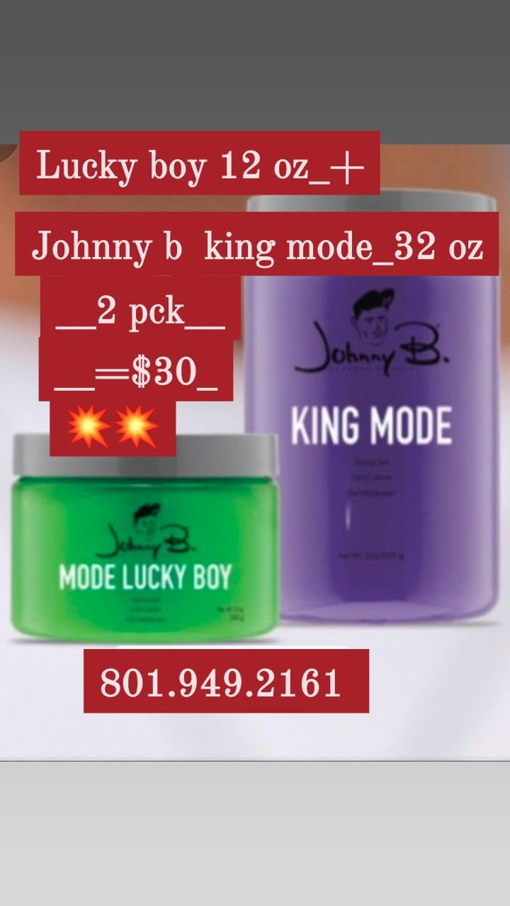 Johnny B King Mode mas Lucky Boy _=$30