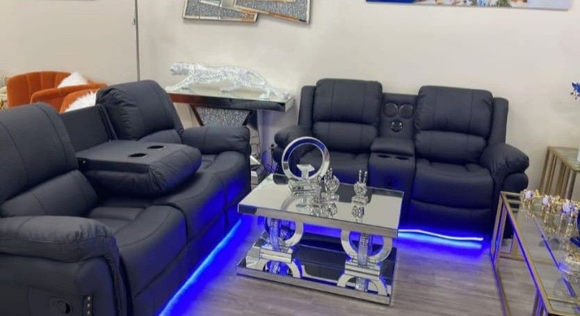 Sofa And Loveseat**** Conjunto De Reclinables