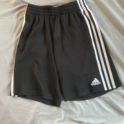 Black adidas shorts